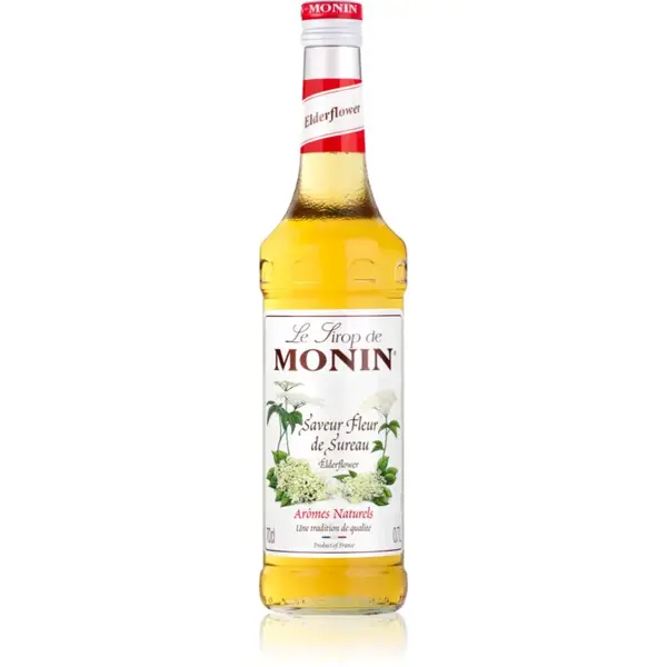 Monin Le Sirop Bezinka sirup pro přípravu nápoje příchuť Elderberry 700 ml