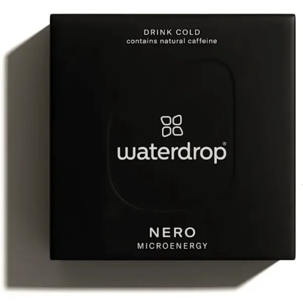 Waterdrop Microenergy energetický nápoj s vitamíny příchuť Nero 12 ks