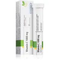 Generica Vitamín C 1000 mg šumivé tablety doplněk stravy 20 tbl