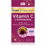 GS Vitamin C 500 mg s echinaceou tablety pro podporu imunitního systému 100 tbl
