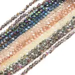 Electroplate Glass Beads Strands