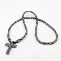 Fashionable Magnetic Synthetic Hematite Necklaces