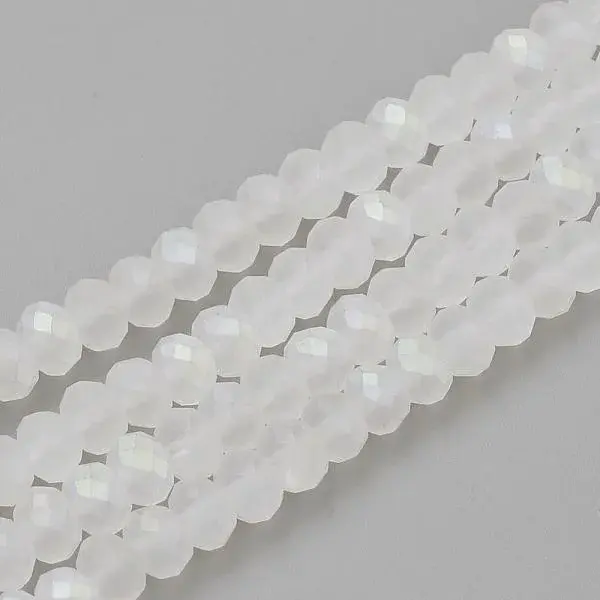 Electroplate Glass Beads Strands