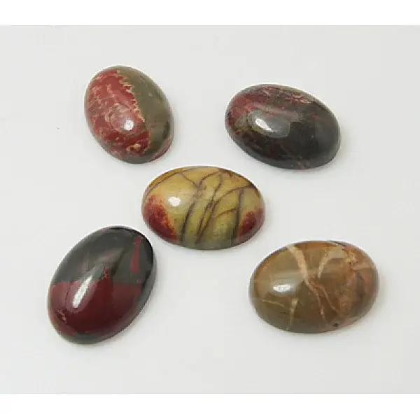 Polychrome Jasper/Picasso Stone/Picasso Jasper Cabochons