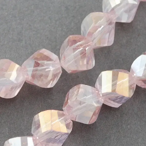 Electroplate Glass Beads Strands