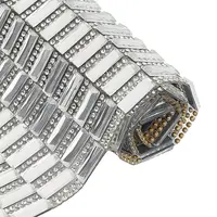 Glitter Resin Hotfix Rhinestone(Hot Melt Adhesive On The Back)