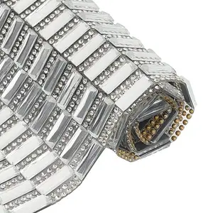 Glitter Resin Hotfix Rhinestone(Hot Melt Adhesive On The Back)