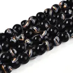 Baking Paint Glass Beads Strands
