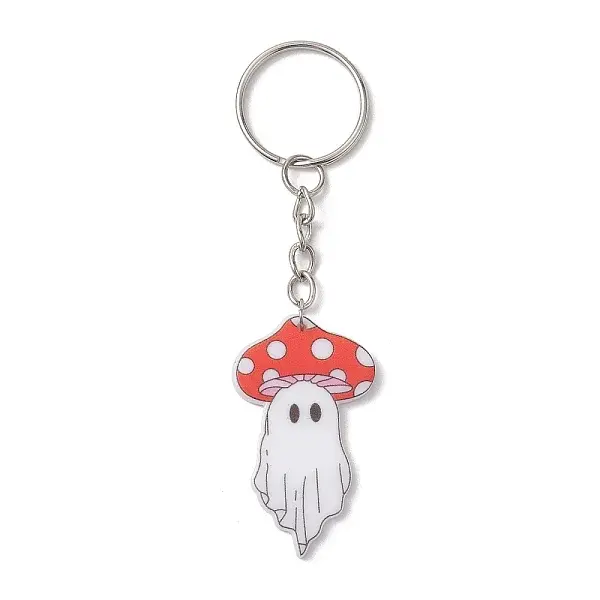 Acrylic Ghost Keychain