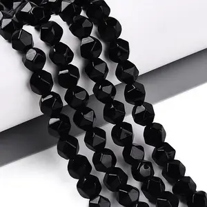 Natural Obsidian Beads Strands