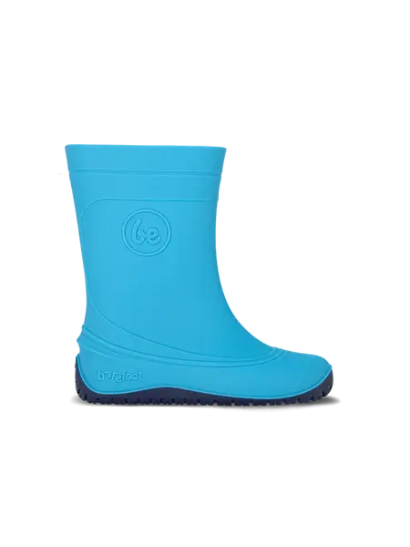 Dětské barefoot gumáky Be Lenka Pudds - Aqua Blue