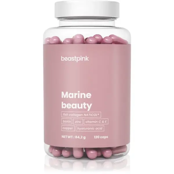 BeastPink Marine Beauty kapsle s kolagenem 84.2 g