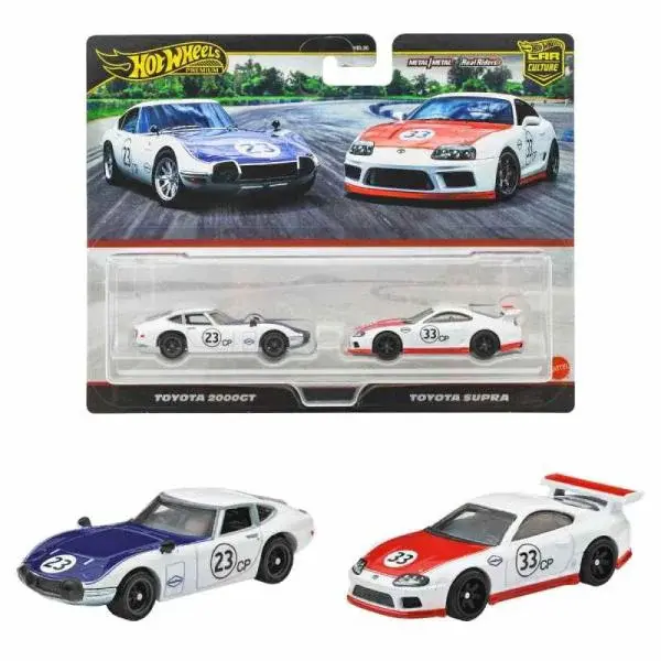 Mattel Hot Wheels® Premium Toyota 2000GT a Toyota Supra, JBL03