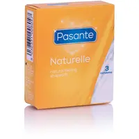 Pasante Naturelle kondómy 3 ks