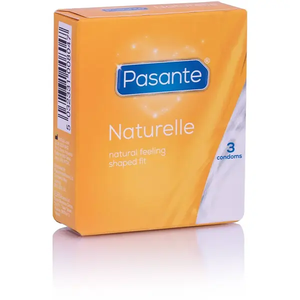 Pasante Naturelle kondómy 3 ks