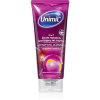 Unimil Intense masážny a lubrikačný gél 2in1 200 ml