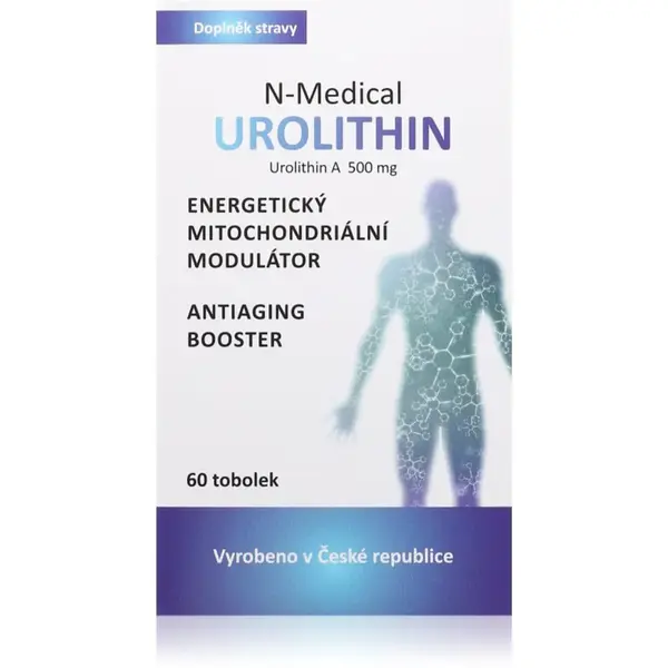 N-Medical Urolithin tobolky na podporu energetického metabolizmu 60 cps