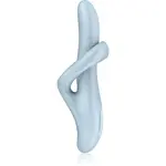 Satisfyer HEAT FLEX 4 vibrátor so stimulátorom klitorisu Blue 23 cm