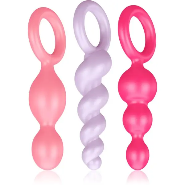 Satisfyer BOOTY CALL sada análnych kolíkov Color 3 ks