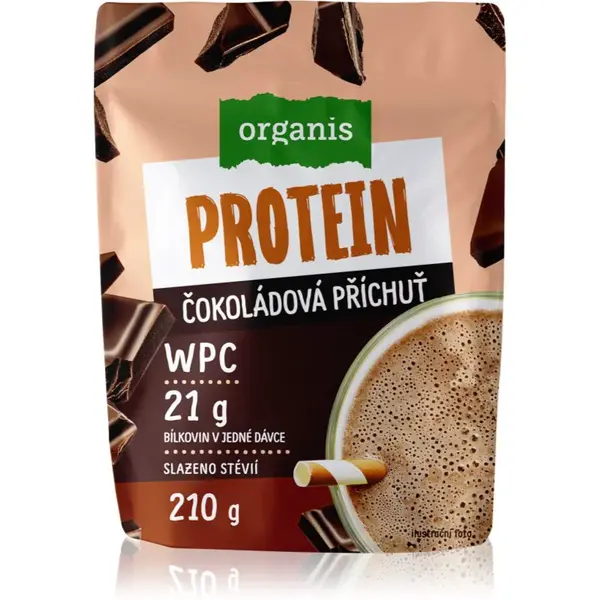 Organis Protein srvátkový proteín príchuť Chocolate 210 g