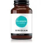 Viridian Nutrition Co-enzyme B Complex kapsle pro podporu snížení míry únavy a vyčerpání 60 cps