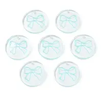 Transparent Resin Pendants