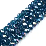 Electroplate Glass Beads Strands