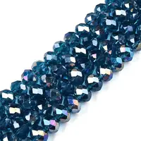 Electroplate Glass Beads Strands