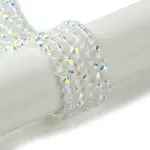 Electroplated Glass Beads Strands