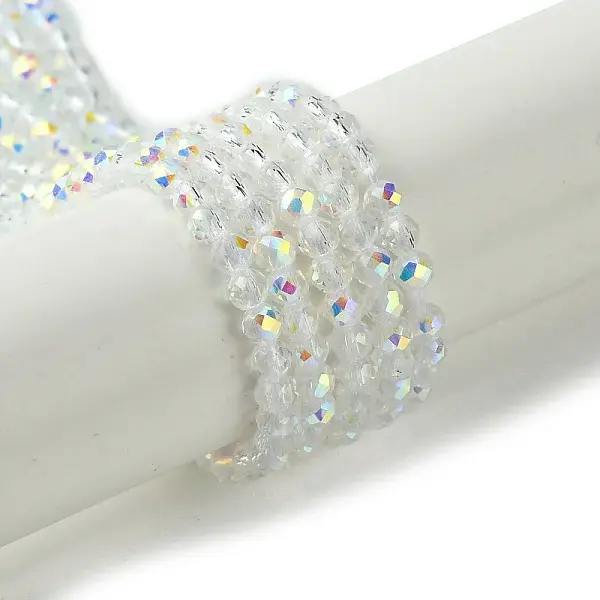 Electroplated Glass Beads Strands
