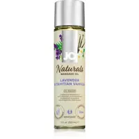 System JO NATURALS LAVENDER & TAHITIAN VANILLA masážny olej 120 ml