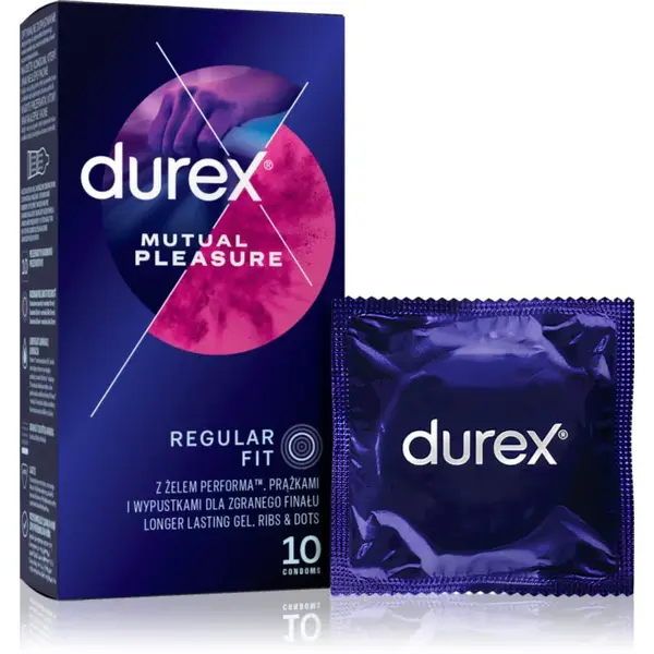 Durex Mutual Pleasure kondómy 10 ks