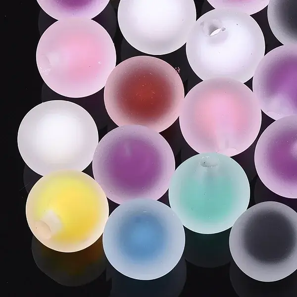 Transparent Acrylic Beads