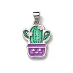 Brass Enamel Pendants