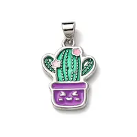 Brass Enamel Pendants