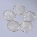 Natural Capiz Shell Big Pendants