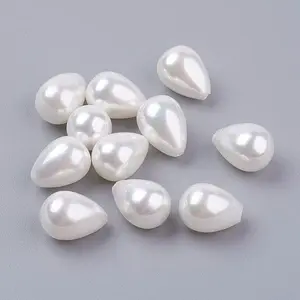 Shell Pearl Half Drilled Beads