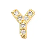 Rack Plating Brass Micro Pave Cubic Zirconia Cabochons