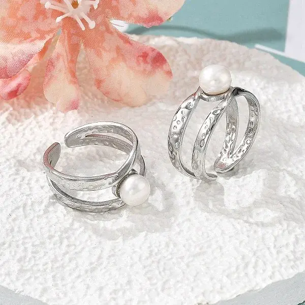 304 Stainless Steel Cuff Rings