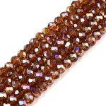 Electroplate Glass Beads Strands