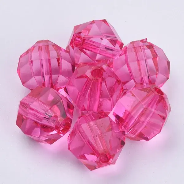 Transparent Acrylic Beads