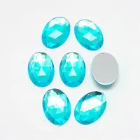 Acrylic Rhinestone Flat Back Cabochons