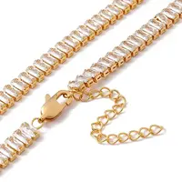 Cubic Zirconia Tennis Necklaces