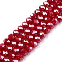 Electroplate Glass Beads Strands