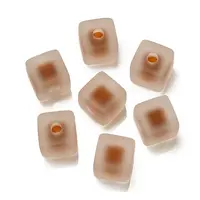 Frosted Acrylic European Beads