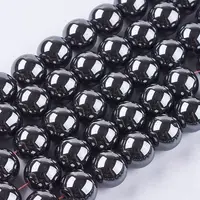 Non-Magnetic Synthetic Hematite Beads Strands
