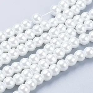 Glass Pearl Beads Strands