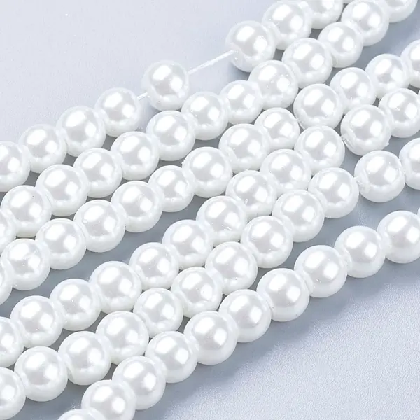 Glass Pearl Beads Strands
