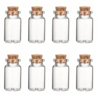 Glass Jar Glass Bottles Bead Containers