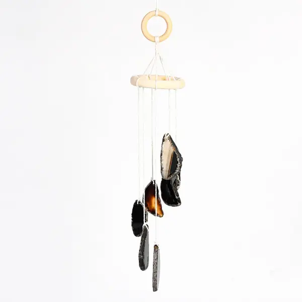 Nuggets Natural Agate Wind Chime